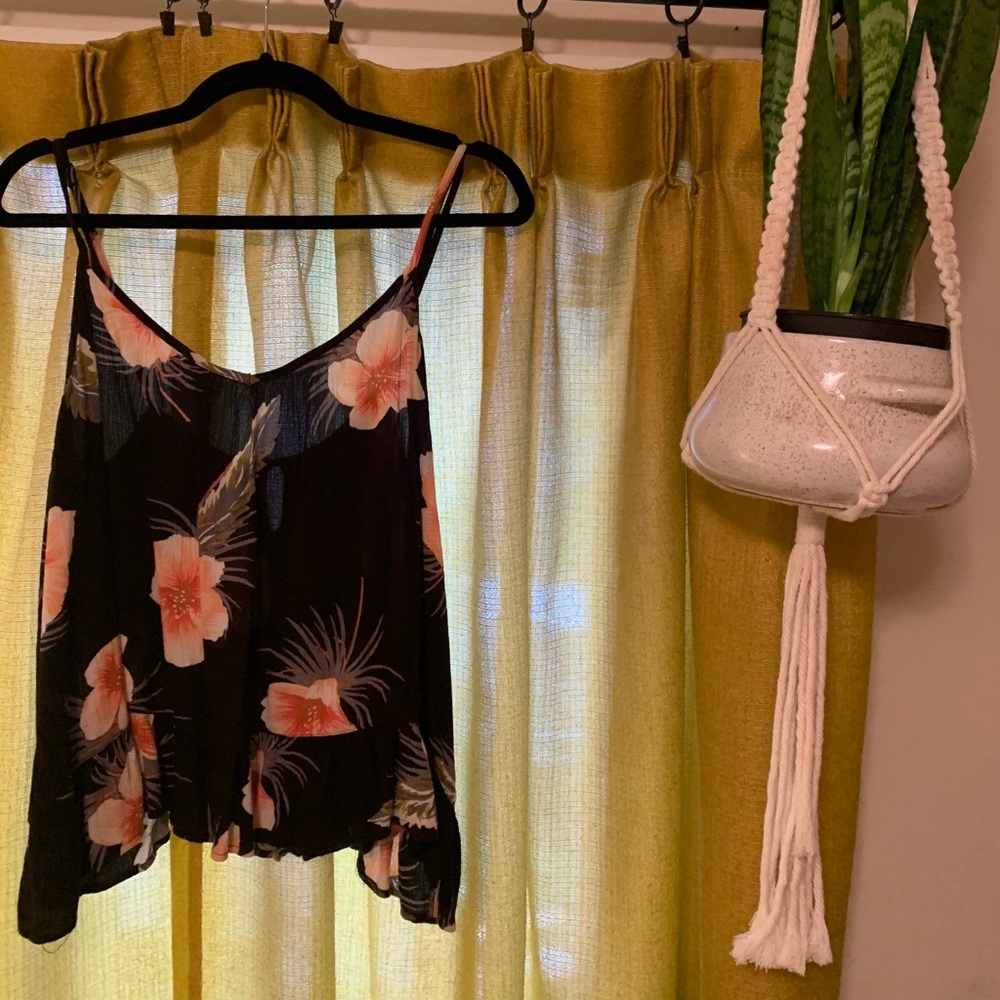 Volcom Floral Tank Top